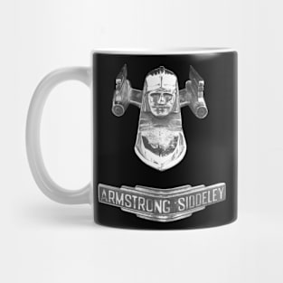 Armstrong Siddeley classic car emblem Mug